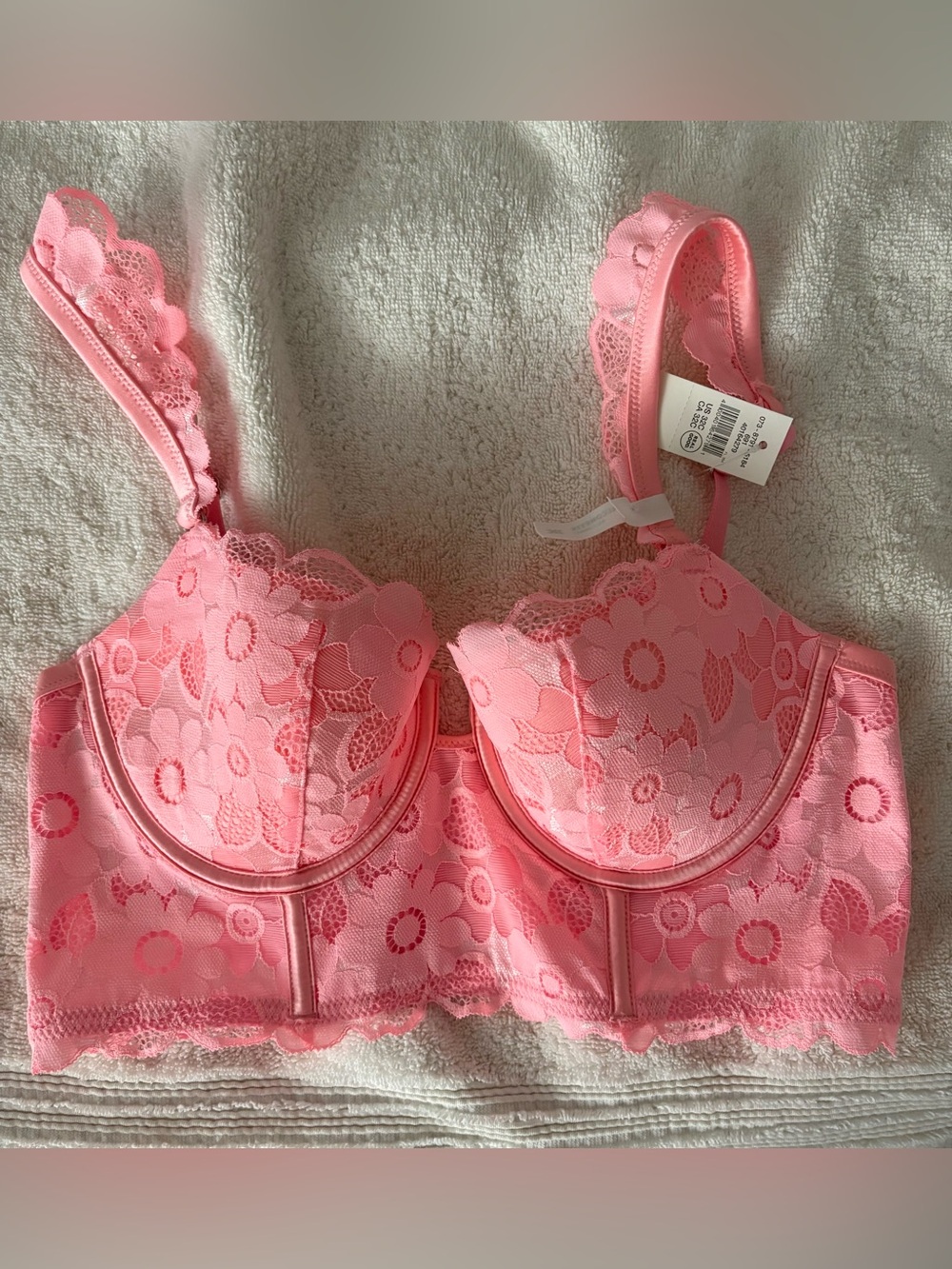 NWT Pink Balconette Bra